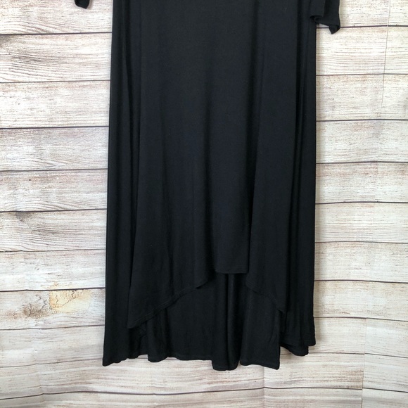 Philosophy Comfy Black High Low Maxi Dress SzM - Picture 2 of 7